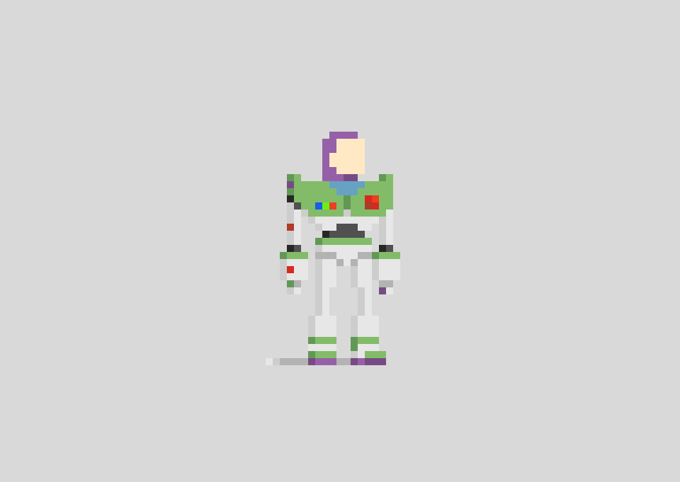 Buzz Lightyear - Pixel Art